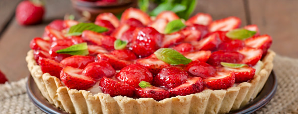 Braškių pyragas: vasaros skonis kiekviename kąsnyje