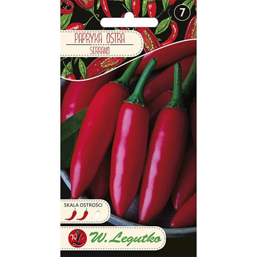 Aštrioji paprika Serrano interface.art nuotrauka 1 Aštrioji paprika Serrano interface.image 1 interface.art 78438