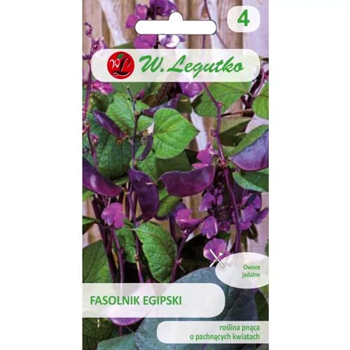 Dekoratyvinės pupelės egipto rožinė-violetinė Legutko interface.image 1 interface.art 78552