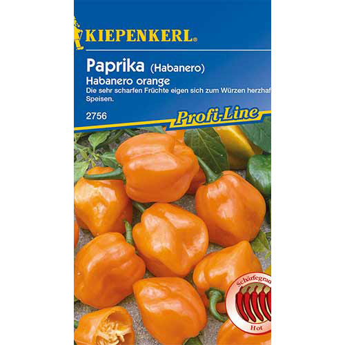 Pipiras aštrus chili Habanero orange Kiepenkerl interface.image 1 interface.art 86426